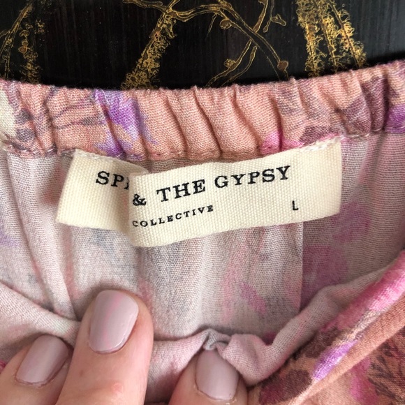 Spell & the Gypsy Wild Bloom Strappy Gown L - Picture 5 of 7